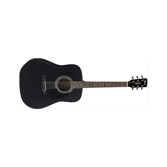 Cort Ad810E-BKS Mat Siyah Elektro Akustik Gitar (Kılıf Hediyeli)