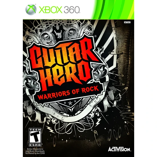Activision Guitar Hero Warriors Of Rock Xbox 360