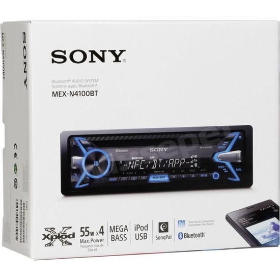 Tvet Sony MexN4100Bt Usb Bluetooth Radyo Oto Teyp Fiyatı