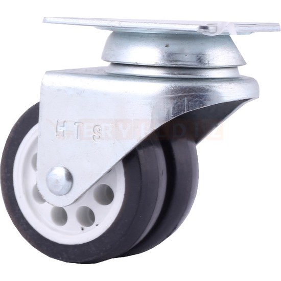 Hts 121 Çift Makaralı Tablalı 40 lık Mobilya Tekeri Fiyatı