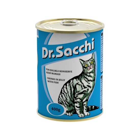 Dr.Sacchi Kedi Konserve Ton Balıklı 400 Gr Fiyatı
