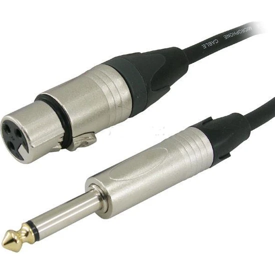 D-Cable Trs-Xlr3M Mikrofon Kablosu