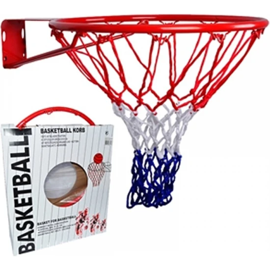 Leyaton Basketbol Çemberi Tek Katlı Fileli
