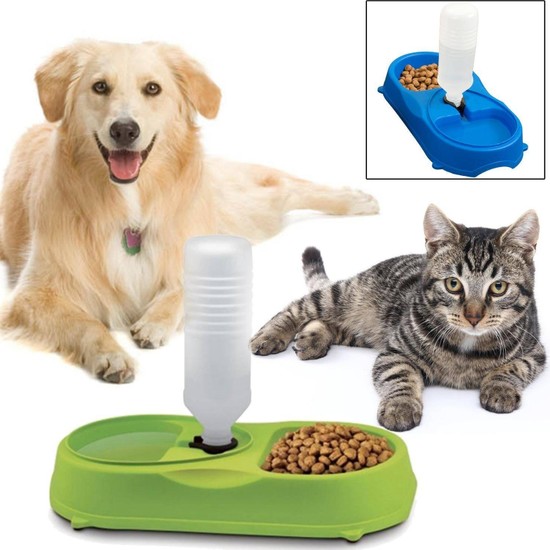 Anka Kedi - Köpek Otomatik Su Ve Mama Kabı