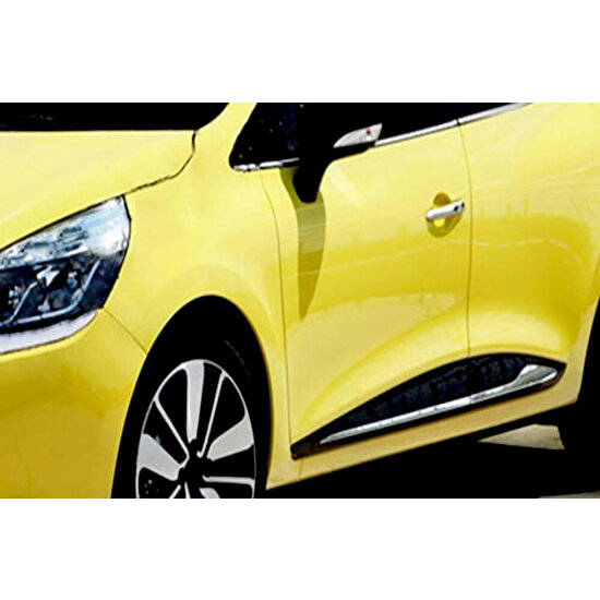 Spider Renault Clio Iv Sport Tourer Yan Kapı Çıtası 4 Parça Paslanmaz Çelik 2013 Üzeri Modeller