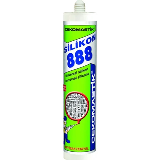 Çekomastik 888 Silikon Siyah 280 Ml Kartuş