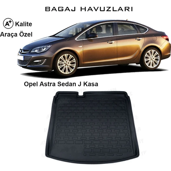 Gün-San Opel Astra J Kasa Sedan 3D Bagaj Havuzu