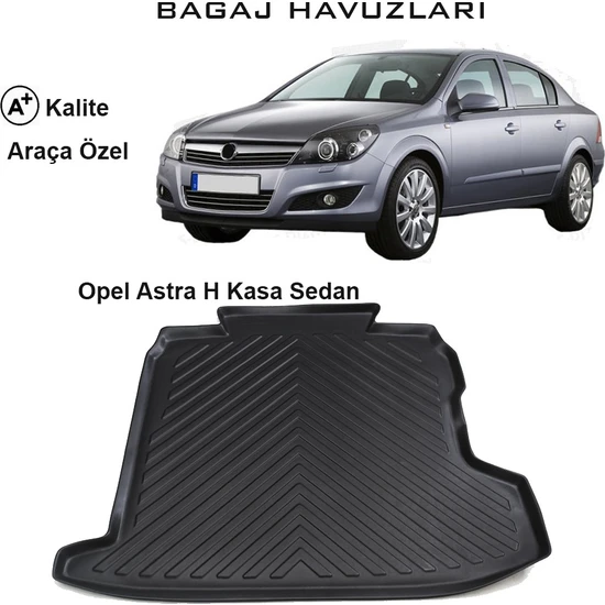 Gün-San Opel Astra H Kasa Sedan 3D Bagaj Havuzu
