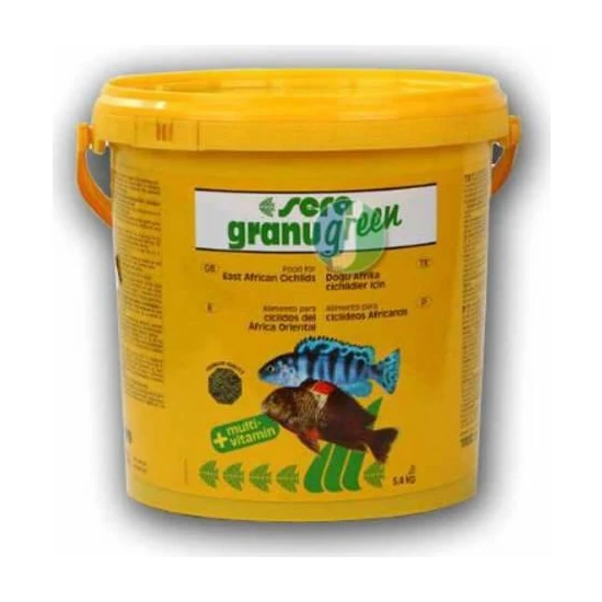 Sera Granugreen 100 Gr Granül Cichlid Yemi