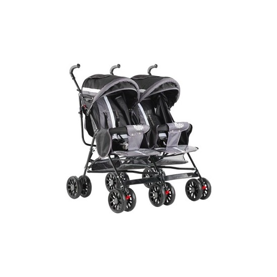 Babyhope Bh610 İkiz Baston Bebek Arabası Gri Fiyatı