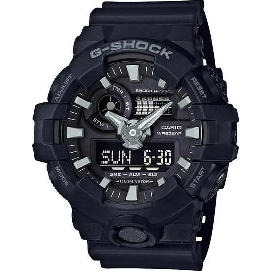 Casio GA-700-1BDR G-Shock Erkek Kol Saati