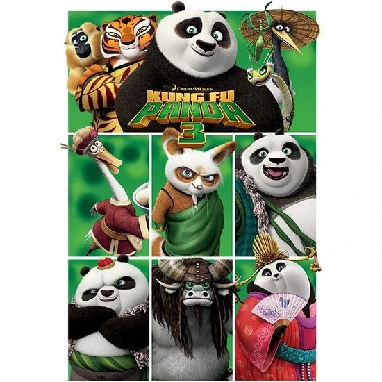 Pyramid International Maxi Poster Kung Fu Panda 3 Characters Pp33788