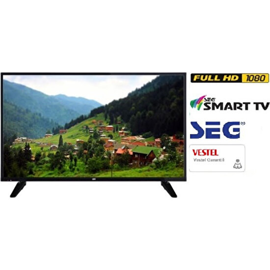 SEG 49SC7600 49'' 124 EKRAN SMART UYDU ALICILI FULL HD LED TV