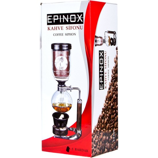 Epinox Coffee Syphon Kahve Sifonu 3 Bardak Fiyatı