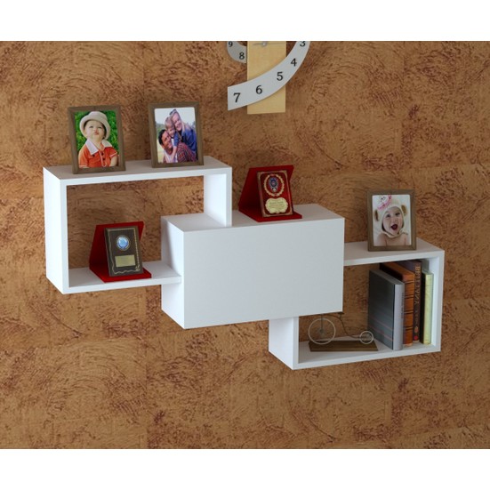 Demonti Mobilya Trio Dolaplı Duvar Rafı Kitaplık Fiyatı Demonti Mobilya Trio Dolaplı Duvar Rafı Kitaplık Fiyatı