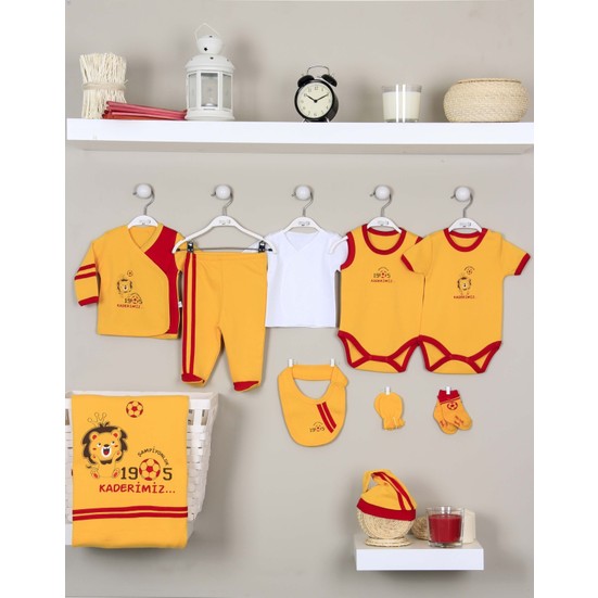 İmaj Galatasaray Bebek Hastane Çıkışı Yeni Doğan Seti 10