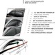 Sunplex Fiat Doblo 2010 Ve Üzeri Sunplex Mugen Tip 4'Lü Cam Rüzgarlığı