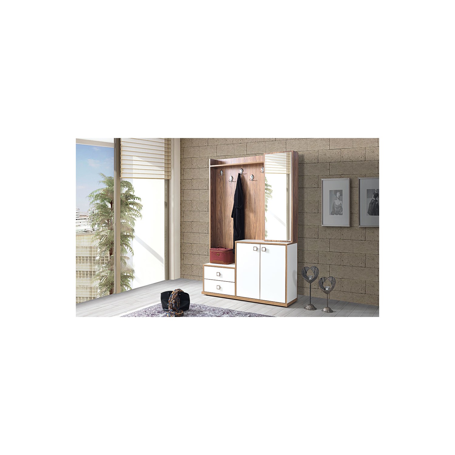 Yıldız Mobilya Lidya Portmanto Fiyatı Taksit Seçenekleri