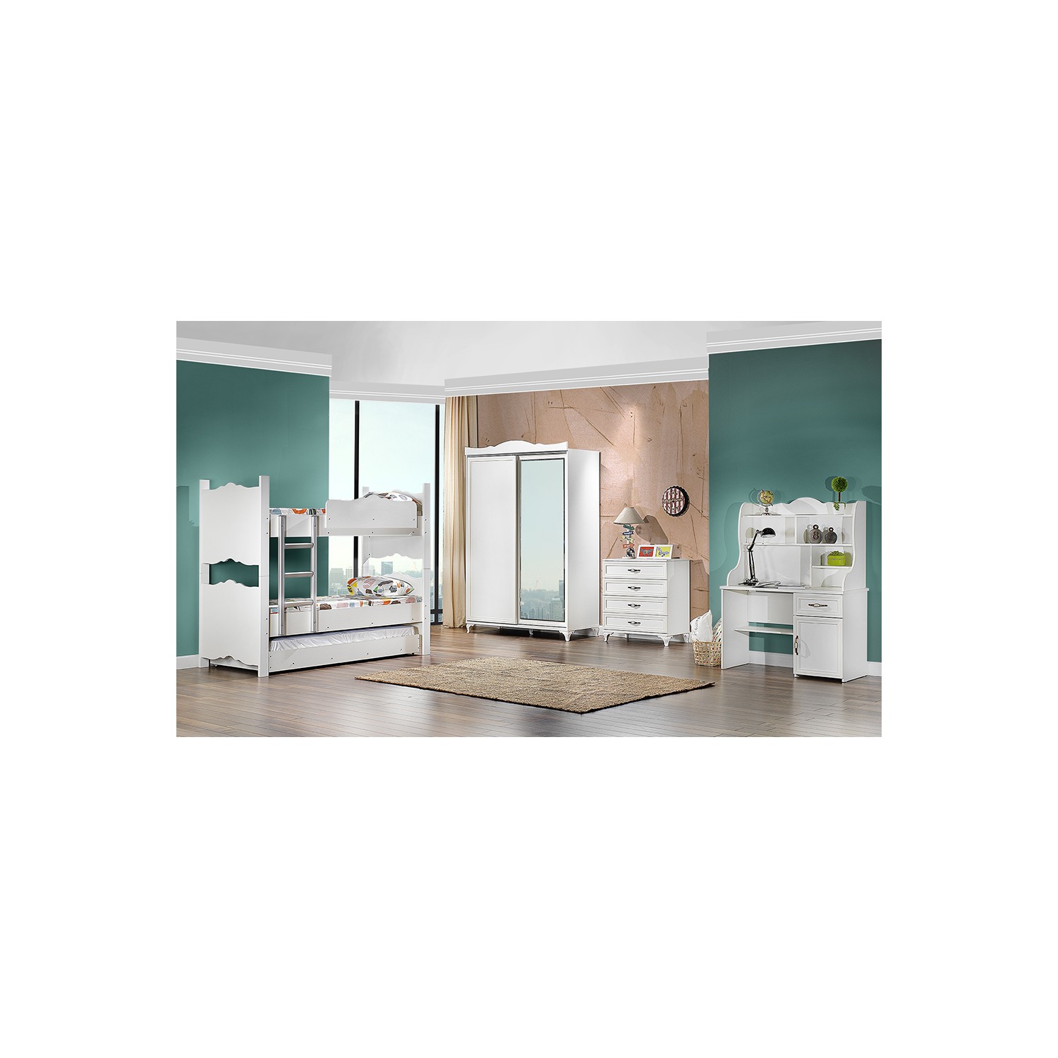 Yıldız Mobilya Meltem Ranzalı Genç Odası Fiyatı