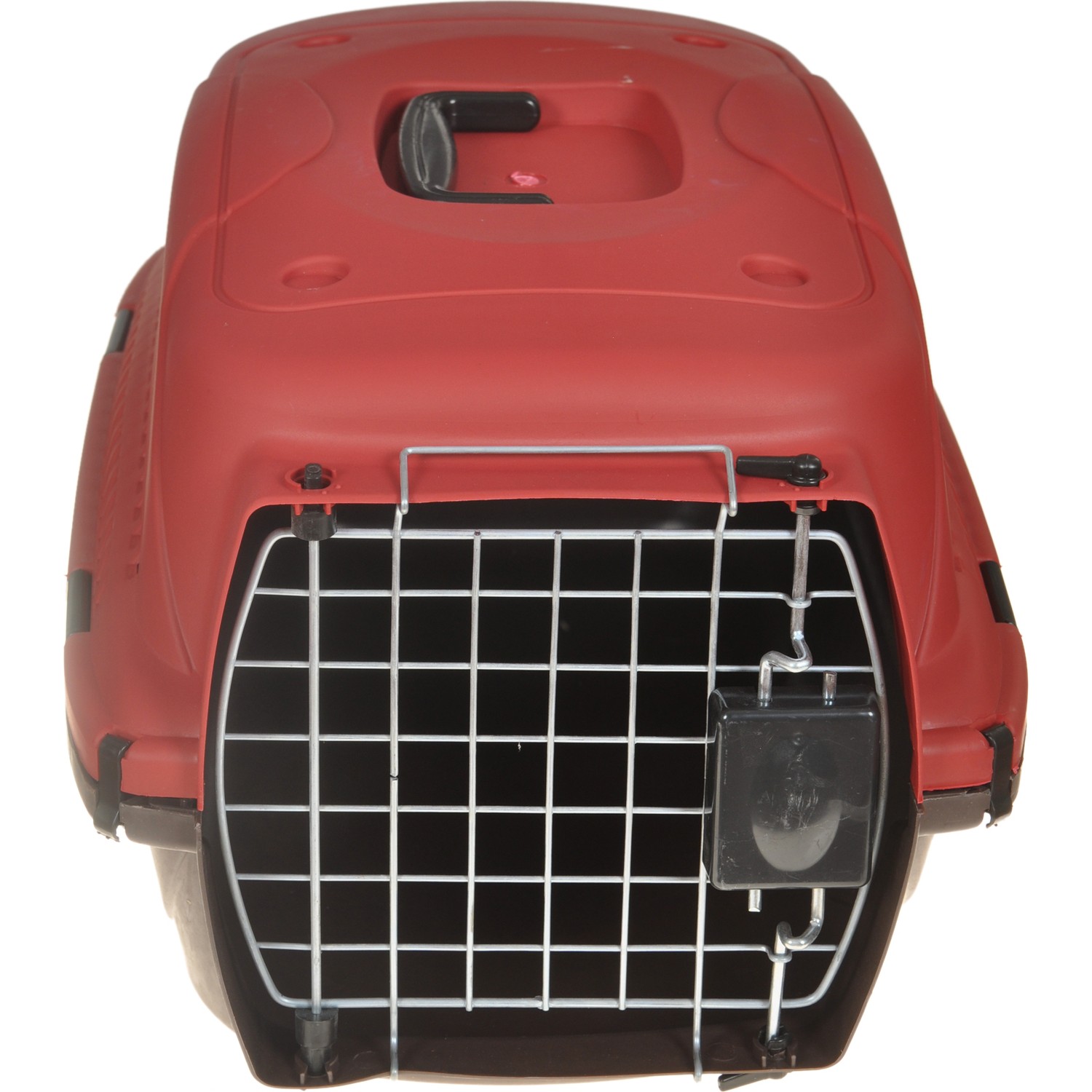 Yopigo Kedi Köpek Taşıma Kafesi Tel Kapılı Kırmızı Fiyatı