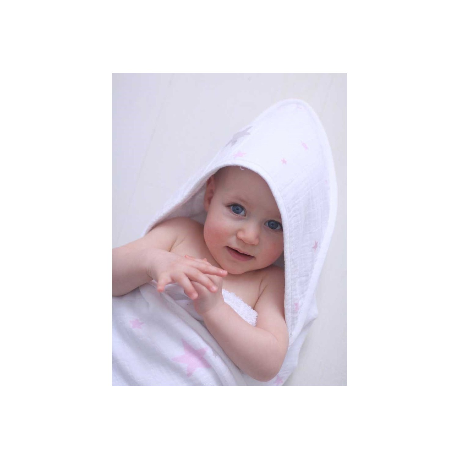 Momeasy Çift Katlı Yıldızlı Havlu Pembe Fiyatı