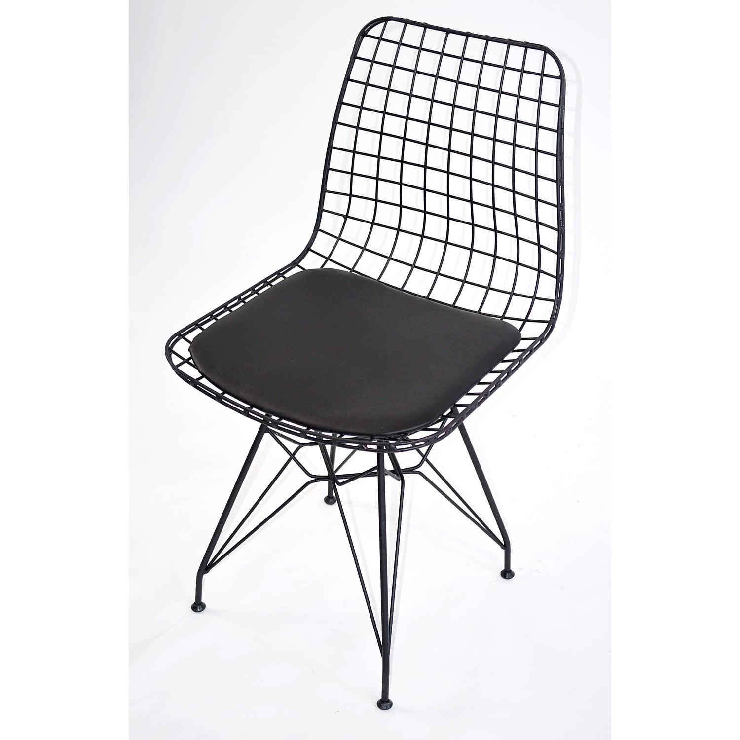 Payanda Moon Design Kafes Tel Sandalye Siyah Fiyatı