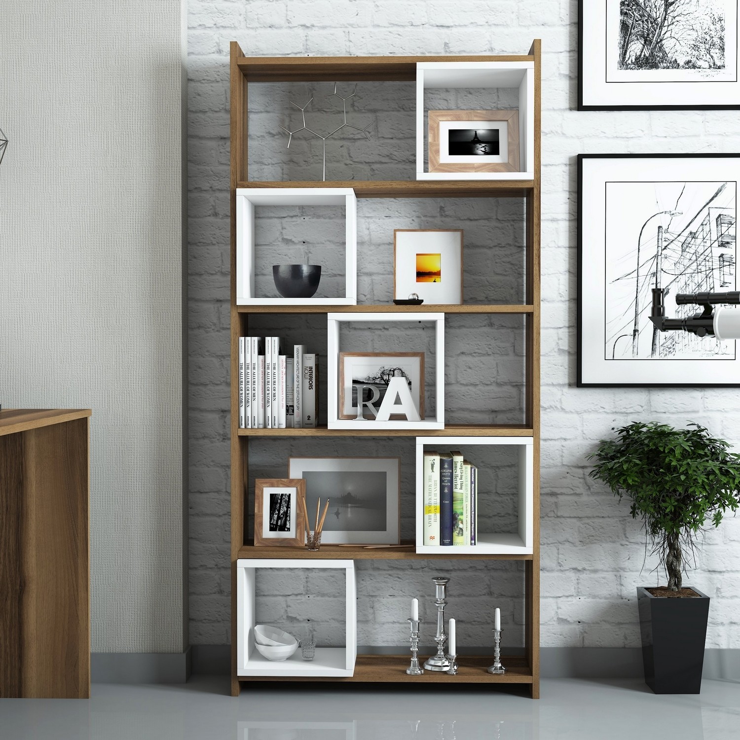 Variant Mobilya Box Çalışma Masası Ve Kitaplık Takımı Fiyatı