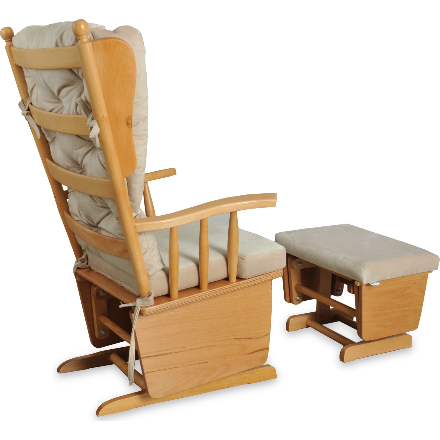 Asedia Teksas Puflu NaturelBej Sallanan Sandalye Fiyatı