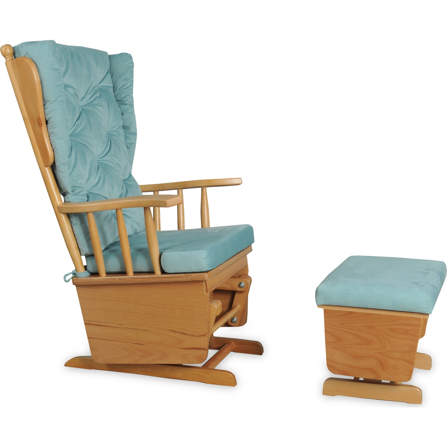 Asedia Teksas Puflu NaturelMavi Sallanan Sandalye Fiyatı