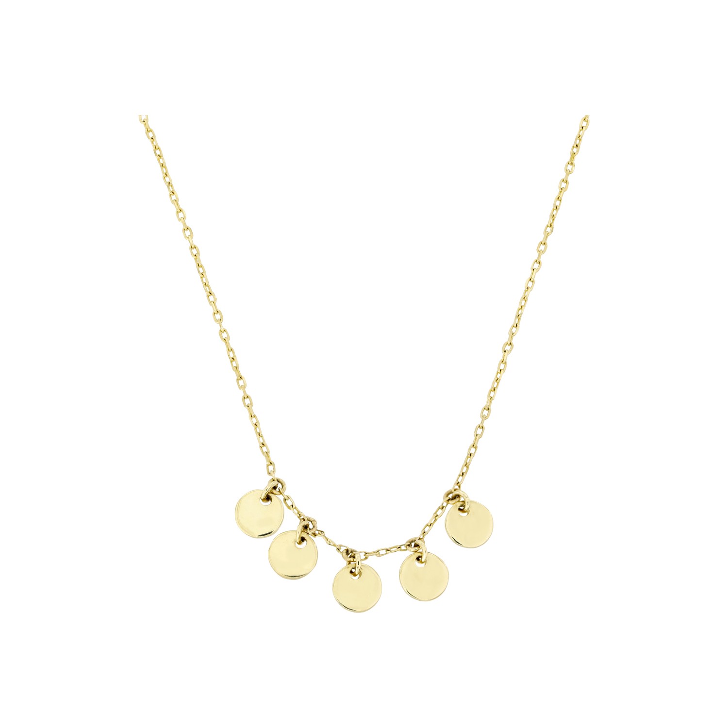 Tuğrul Kuyumculuk T031507 14 Ayar Altın Pullu Kolye Fiyatı