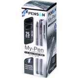 Pensan Tükenmez KalemMy-Pen 1.0 Siyah 2210 25Li