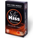Silky Kiss Maximum Tırtıklı-Benekli-Konturlu 12 Adet İthal Prezervatif