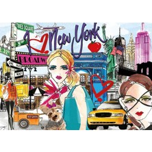 Educa Puzzle Take Me To New York 500 Parça Puzzle