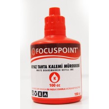 Focuspoint Beyaz Tahta Kalemi Mürekkebi Kırmızı 1 adet