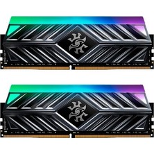 Adata D41 Spectrix 16GB(8GBX2) 3200MHz DDR4 RGB LED Ram (AX4U320038G16-DT41)