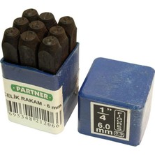 Partner 21210 Çelik Rakam Zımba Seti 10Mm