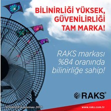 Raks WF 20 SA Sanayi Tipi Duvar Vantilatörü