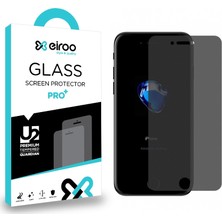 Eiroo iPhone 7 Plus / 8 Plus Privacy Tempered Glass Premium Cam Ekran Koruyucu