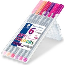 Staedtler Finelıner Triplus 6Lı Flamıng 334 Sb6Cs6