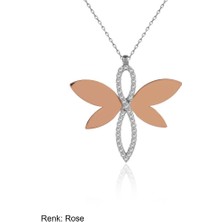 İndigo Takı Sonsuzluk Yusufçuk Gümüş Kolye