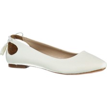Fox Shoes Beyaz Kadın Babet B290080109