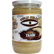 Uslu Selim 600 Gr. Cam Kavanoz Uşak Yöresi Tahin