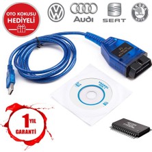 Streak KKL VAG COM 409.1 AUDI Seat VW Araç Tespit Teşhis USB Kablo Tarayıcı CH340 Çipsetli