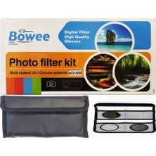 Böwee Photo Filter Kit - Lens Filtre Kiti 67 MM.