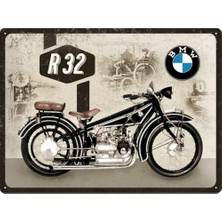 Nostalgic Art BMW Motorcycle R32 Metal Pano