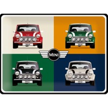 Nostalgic Art Mini 4 Cars Pop Art Metal Pano