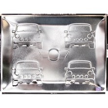 Nostalgic Art Mini 4 Cars Pop Art Metal Pano