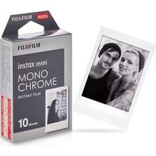 Fujifilm Instax Mini Monochrome Siyah-Beyaz 10'Lu Film