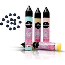 Cadence Çivit Mavisi - Renkli İnciler Boyutlu Boncuk Boya 25 ML
