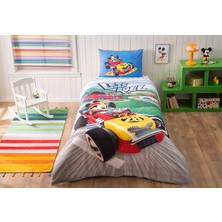 Taç Lisanslı Nevresim Takımı Mickey Racer